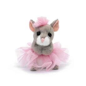 バレリーナマウス　douglas toy ダグラス社　ネズミ　ぬいぐるみ　リアル　アニマル雑貨　動物ぬいぐるみ Stuffed animals Plush Muose　おしゃれ　かわいい　誕生日　プレゼント　ギフト