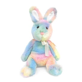 レインボーシャーベットラビット（M）　douglas toy ダグラス社　うさぎ　ぬいぐるみ　リアル　アニマル雑貨　動物ぬいぐるみ　Stuffed animals Plush Rabbit　おしゃれ　かわいい　誕生日　プレゼント　ギフト