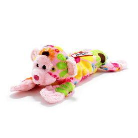 ぬいぐるみペンケース/フラワーモンキー　ペンポーチ　ペンケース　ぬいぐるみ　アニマル雑貨　動物ぬいぐるみ　Stuffed animals Plush Monkey　ふわもこ　かわいい　誕生日　プレゼント　ギフト