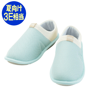 【送料無料】【両足販売】あゆみ スットフレッシュ(ワイズ3E相当)徳武産業 介護用靴 介護用 靴 ケアシューズ 介護シューズ 高齢者 ルームシューズ 室内用 部屋用 メッシュ SUTTO fresh 洗える