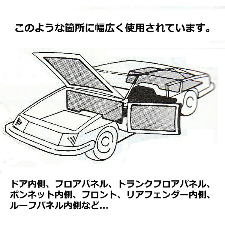 楽天市場 楽天1位 自動車 用 防振 防音 断熱 マット しずか 5枚 雨 音 車 国産品 国産 日本製 雑音 対策 シート 軽自動車 レストア車 レストアカー 中古車 カー用品 ボンネット フロント リアフェンダー ルーフパネル デッドニング カーオーディオ エアコン カーエアコン