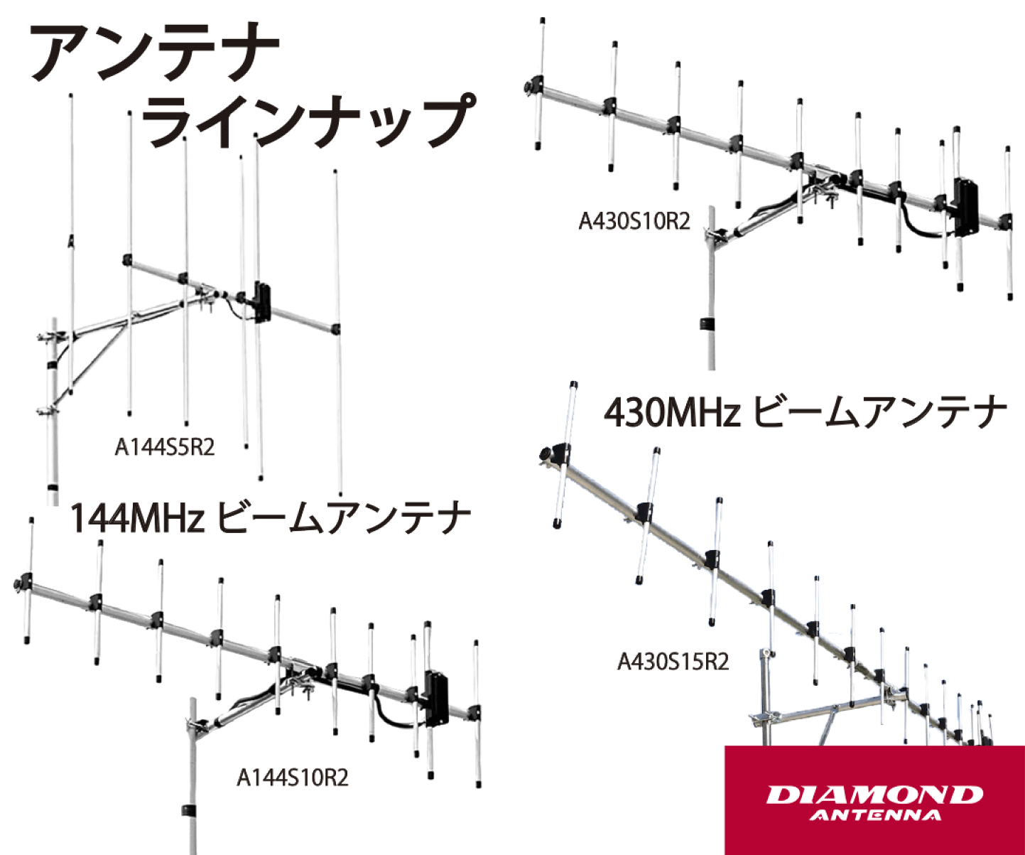 sunbird　アマチュア無線 430MHzビームアンテナ 楽天市場 | 無線機の専門店 ドリームモバイル - 八木アンテナ特集