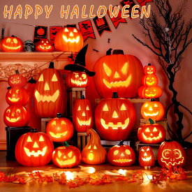 ハロウィン飾り 置物 ライト かぼちゃ 装飾 ハロウィン イルミネーション パンプキンライト ランタン 飾り玄関 カボチャ お化け 電飾 halloween 給電式 店舗装飾 室内 屋外 庭 庭園灯 芝生ランプ イベント お化け屋敷 グッズ お祭り騒ぎ