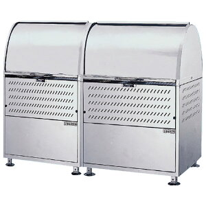 【10月はエントリーでP10倍】 ダイケン クリーンストッカー 18-8ステンレス製 完成品 連結タイプ CKM-1500R 間口1500mm ゴミ収集庫