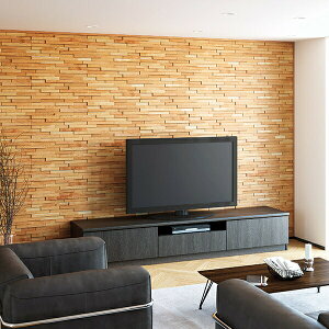 【10月はエントリーでP10倍】 永大産業 銘樹ブロックウォール MV-B-P01-CHEブラックチェリー