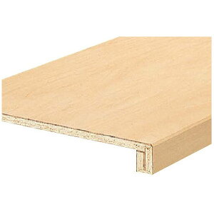 【10月はエントリーでP10倍】 ウッドワン シナ柄 特殊樹脂シートタイプ 枕棚セット 3尺タイプ(長さ:950mm) OSM816-N7 収納 クローゼット