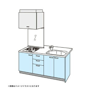 �R���p�N�g�L�b�`�� �e�B�I Tio LixiL �y�j���V����I�^ 3�i���o�� W1824mm �Ԍ�182.4cm ���s97cm(�O�����Ȃ�2���R�����p) �O���[�v1 ���N�V�� �V�X�e���L�b�`��