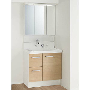 【10月はエントリーでP10倍】 ピアラ 洗面台本体 AR3H-755SY/■H ミラーキャビネット MAJX2-753TZJU セット 間口750mm LIXIL リクシル INAX イナックス 洗面化粧台 おしゃれ リフォーム DIY 建材屋