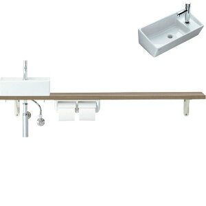 【10月はエントリーでP10倍】 トイレ手洗 キャパシア カウンター カウンター奥行160 ベッセル型 角形手洗器 YN-AK(L/R)ECXKXH(E/J)X ハンドル水栓 LIXIL リクシル 建材屋
