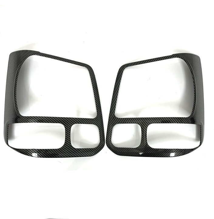 楽天市場】スズキ カーボン ルック ヘッドライト ヘッドランプ カバー  