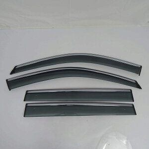 ジープ JEEP ジープ コンパス M624 MP スポーツ ロンジチュード リミテッド  メッキモール 取付金具付き  ドアバイザー サイドバイザー ドア サイド バイザー