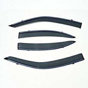 トヨタ プレミオ 240系(2001年12月から2007年6月まで ) 取付金具付き メッキ モール ドアバイザー サイドバイザー ドア サイド バイザー