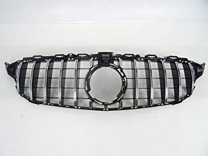 メルセデス ベンツ パナメリカーナ 現行AMGルック グリル メッキフィン W205 S205 C205 A205 後期 Cクラス C180 C200 C220d C250 C300 C350e C450 AMG クーペ ガーニッシュ グリル  フロント グリル