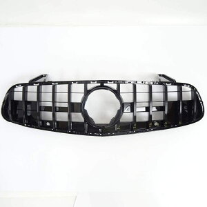 メルセデス ベンツ パナメリカーナ 現行AMGルック グリル R231 SL400 SL550 AMG GTRルック SLクラス 後期 2017y- ブラックフィン ガーニッシュ SLクラス グリル