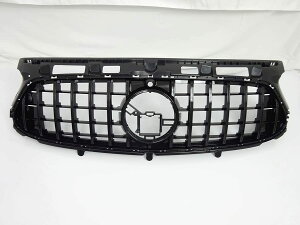 メルセデス ベンツ H247 GLA180 GLA200d 4マチック GLA クラス GTRルック GTルック ガーニッシュ パナメリカーナ 現行AMGルック グリル AMGライン用  ブラックフィン フロント グリル