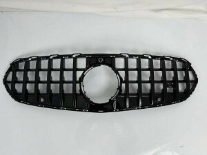 メルセデス ベンツ W206 C206 S206 C200 C220d パナメリカーナ AMGルック グリル ノーマルバンパー用 4マチック ガーニッシュ GTRルック GTルック ブラックフィン ガーニッシュ セダン ワゴン  フ