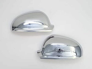 フォルクスワーゲン VW ゴルフ5 (04-09/ヴァリアント含む) イオス (06-) ゴルフプラス (05-11) パサート 3C (06-11/ヴァリアント含む) ジェッタ (05-11) メッキ ドアミラー サイドミラー カバー ドア サイ