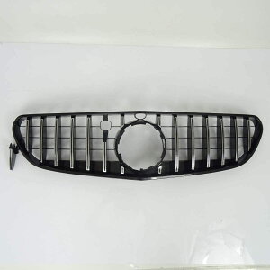 メルセデス ベンツ 現行AMGルック グリル Sクラス C217 R217 後期 S400 S450 S550 S560 S600 クーペ カブリオレ パナメリカーナ GTRルック GTルック メッキフィン 18y〜 フロント グリル バンパー