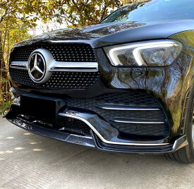メルセデス ベンツ W167 GLE300d GLE400d GLE450 GLE53 GLEクラス SUV C167 GLE400d GLE53 GLEクラス クーペ AMG　カーボンルック フロントバンパー ダクト ガーニッシュ サイドダクト パネル フェンダー エア ベント エアロ ZST-329