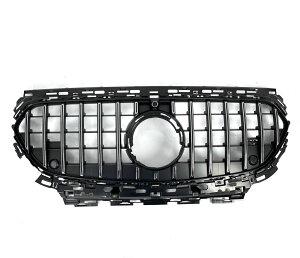 メルセデス ベンツ W214 E200 E220d E350e Eクラス セダン S214 E200 E220d Eクラス ワゴン  GTルック パナメリカーナ AMGルック メッキフィン グリル フロントグリル グリル ガーニッシュ b9187