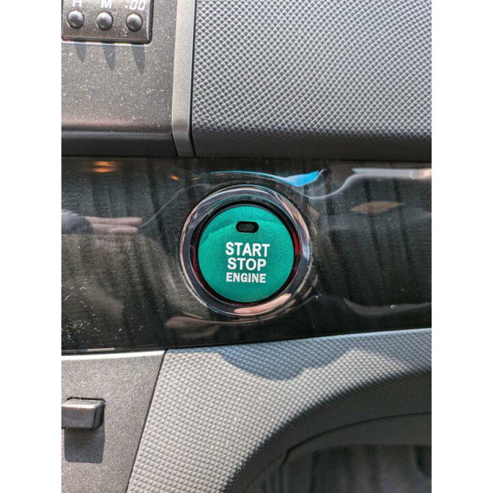 楽天市場】グリーン エンジン スターター スイッチ カバー トヨタ 