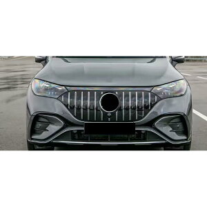 メルセデス ベンツ X294 EQE350 EQEクラス SUV ローンチエディション メッキフィン パナメリカーナ 現行 AMG ルック フロント グリル カバー パネル グリル ガーニッシュ b11656