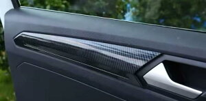 フォルクスワーゲン VW T-ROC TDI スタイル スポーツ Rデザイン ブラックスタイル ドアパネル カバー カーボン ルック インテリア アンビエントライト ガーニッシュ ティーロック Tロック TROC b11