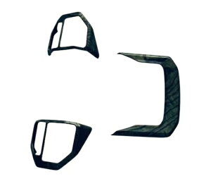 トヨタ ランドクルーザー 250 ブラックウッド調 黒木目 ステアリングカバー ルック ステアリング ハンドル スイッチ ガーニッシュ ランクル250 TRJ250W GDJ250W LC250 b11771