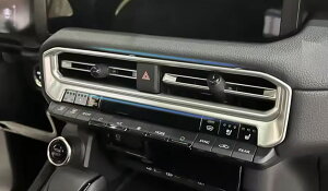 トヨタ ランドクルーザー 250 エアコンダクト カバー サテン シルバー エアコン コンソール スイッチパネル ガーニッシュ ランクル250 TRJ250W GDJ250W LC250 b11761