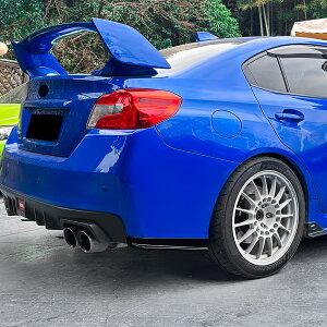 スバル WRX S4 VAG 2.0GT tS STI スポルヴ ィータ アイサイト スポーツアイサイト ブラック リアバンパー カナード エアロ サイド スポイラー ガーニッシュ リア エアロ スポイラー ガーニッシュ b