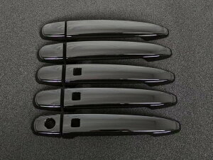 トヨタ ランドクルーザー プラド 120 系 RX TX RZ TZ リミテッド Gセレクション ブラック BK ドアハンドルカバー ドア ノブ ガーニッシュ スマートキー穴3本 P120