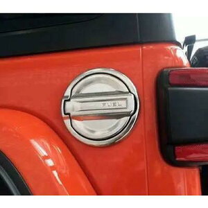 ジープ ラングラー アンリミテッド JL20L JL36S スポーツ サハラ シルバー Wrangler JL系 (2018年-) メッキ ガソリンタンク カバー フューエル ガソリン タンク カバー パネル ガーニッシュ