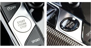 BMW �G���W�� �X�^�[�g �X�^�[�^�[ �{�^�� �v�b�V���X�^�[�g�{�^�� �X�C�b�` �p�l�� �����^�C�v�@�N���X�^�� �u���b�N�@ i4 G26 eDrive40 M50 M�X�|�[�c �o�C�L�X i4�V���[�Y