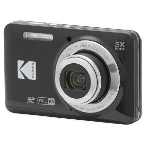 KODAK (�R�_�b�N) PIXPRO �g���₷�� �Y�[�� FZ55-BK 16MP �f�W�^���J���� ���w5�{�Y�[�� �L�p 28mm 2.7�C���`�t����� (�u���b�N)