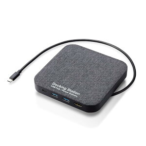 �G���R�� �O�t��SSD �h�b�L���O�X�e�[�V�����@�\�t 500GB [HDMI/USB-C/USB-A/USB PD 100W�Ή�] Mac/iPad/Windows�Ή� ESD-DSA0500GBK