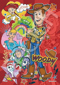 108s[X WO\[pY fBYj[ Toy Story 4(gCEXg[[ 4)-Woody and friends- (18.2×25.7cm) 72-025