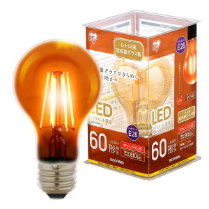 �y�ߓd�΍�z �A�C���X�I�[���}(IRIS OHYAMA) LED�d�� �t�B�������g �������a26mm 60W�`���� �L�����h���F �S�z���^�C�v ���g�������ߒ��K���X�� LDA7C-G-FK