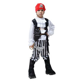 [APOSITV] 海賊 コスプレ 子供 キッズ パイレーツ コスチューム 130cm 衣装 仮装 セット
