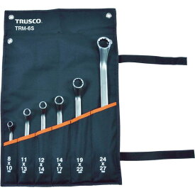 TRUSCO(トラスコ) 45°両口めがねレンチセット TRM-S