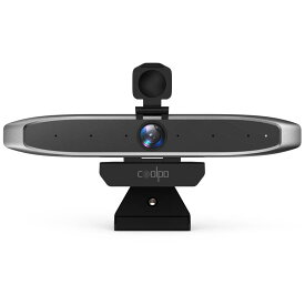 WEBカメラ COOLPO ウェブカメラ 4k 会議用カメラ 会議適用 在宅勤務 110°広角 6つのマイク内蔵 グループフレーミング機能付き 自動ノイズ減少機能 ジェスチャ認識機能 幅広い交換性 Win7/8/10 MacOS