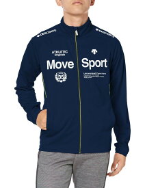 [デサント] ドライトランスファー トレーニングジャケット MOVE SPORT 吸汗速乾 ストレッチ メンズ DMMPJF10