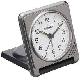 セイコークロック(Seiko Clock) 置き時計 目覚まし時計 アナログ 小型 本体サイズ:7.8×17.2×2.4cm QQ638S