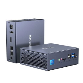 ミニpc n95 mini pc 2023 インテル第12世代小型pc 最大3.4GHz 4C4T ミニパソコン カクカク感じない動作 デスクトップpc 高速放熱静音 HDMI+DP 二画面出力 高速WiFi5 有線LAN*2/USB-C(データ) など豊富なインタ