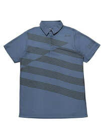 [スリクソン] 半袖シャツ 接触冷感 吸汗速乾 UVケア UPF15 アイスタッチ ゴルフ RGMVJA17 メンズ