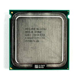 SLBC3 Intel - Xeon X3363 クアッドコア 2.83GHz 12MB L2 キャッシュ 1333MHz