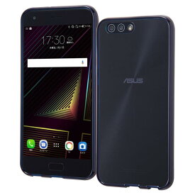 レイ・アウト ASUS ZenFone 4 ZE554KL ケース ハイブリッド ケース/ダークネイビー RT-RAZ4CC2/DNM