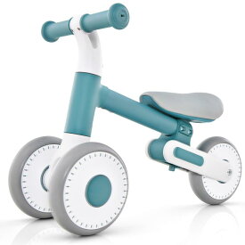 Gymax 子供用三輪車 チャレンジバイク キッズバイク ミニバイク バランスバイク ペダルなし自転車 乗り物 超軽量 持ち運び便利 組み立て簡単 誕生日プレゼント 出産祝い