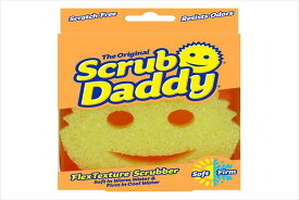 Scrub Daddy キッチンスポンジ スクラブダディー オリジナルイエロー SD1-YL