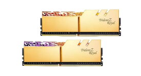 G.Skill Trident Z Royal Gold F4-3200C16D-32GTRG (DDR4-3200 16GB×2)