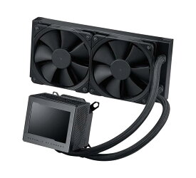 Shayaku ASUS ROG Ryujin III 240 all-in-one liquid CPU cooler with 3.5&quot; LCD, Asetek 8th gen pump, pump embedded fan and Noctua 2000 PWM 120mm radiator fans.